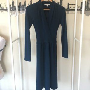 Navy Blue Knit Dress